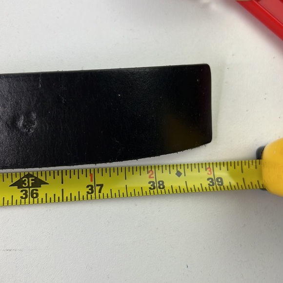 Banana Republic Black Leather Belt with Silver Buckle - Picture 5 of 7